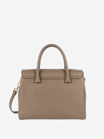 LANCASTER Paris Håndtaske 'Lancaster Sac à main A rabat avec fermoir M Milano Cosmos Sable Foncé' i beige