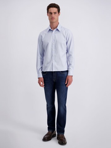 PIERRE CARDIN Regular fit Business shirt in Blue