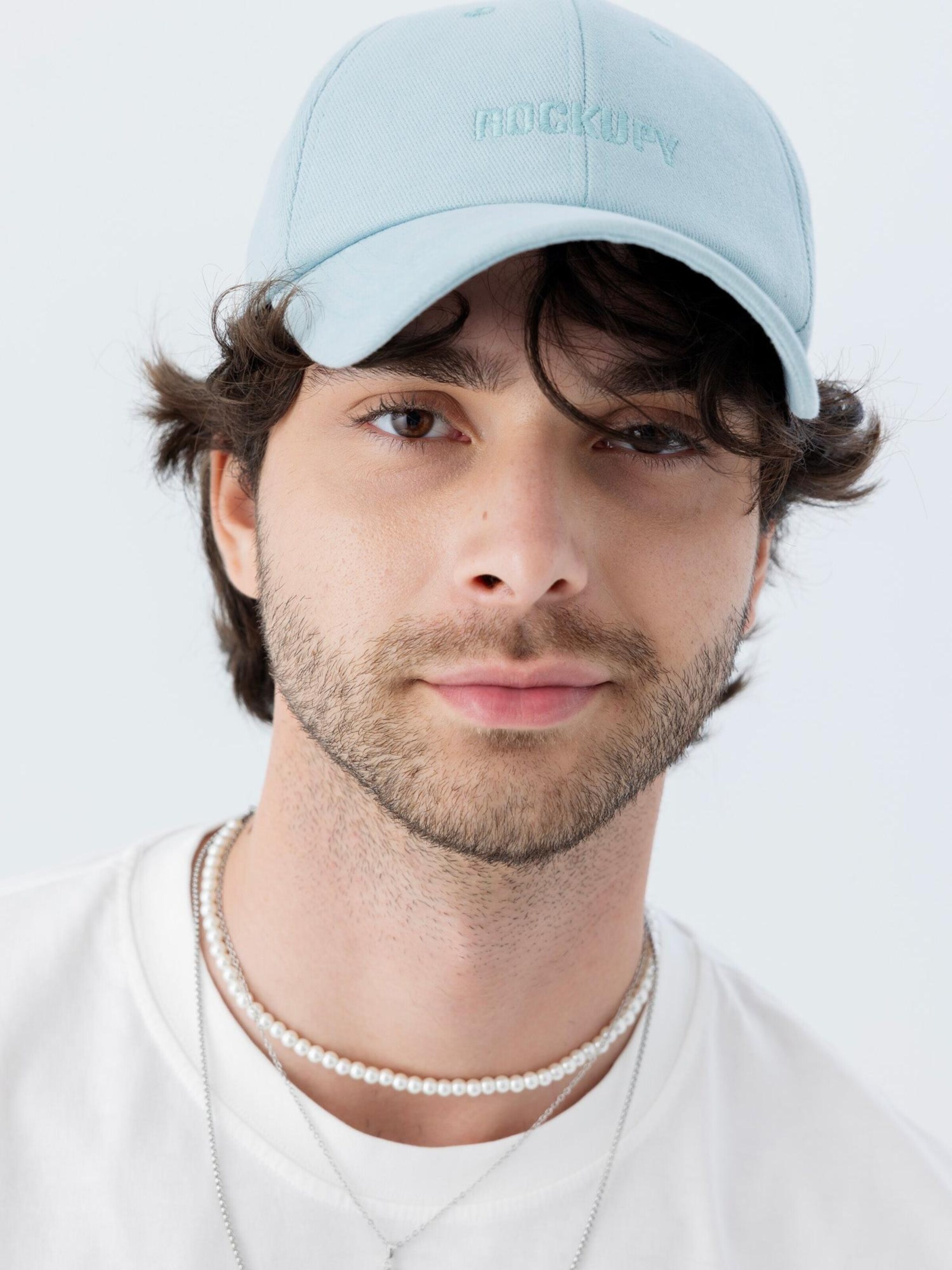 Rockupy Cap 'Cariba'‌‌ in Blau: Vorderseite