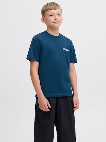 Jack & Jones Junior Shirts 'Union Back' i blå