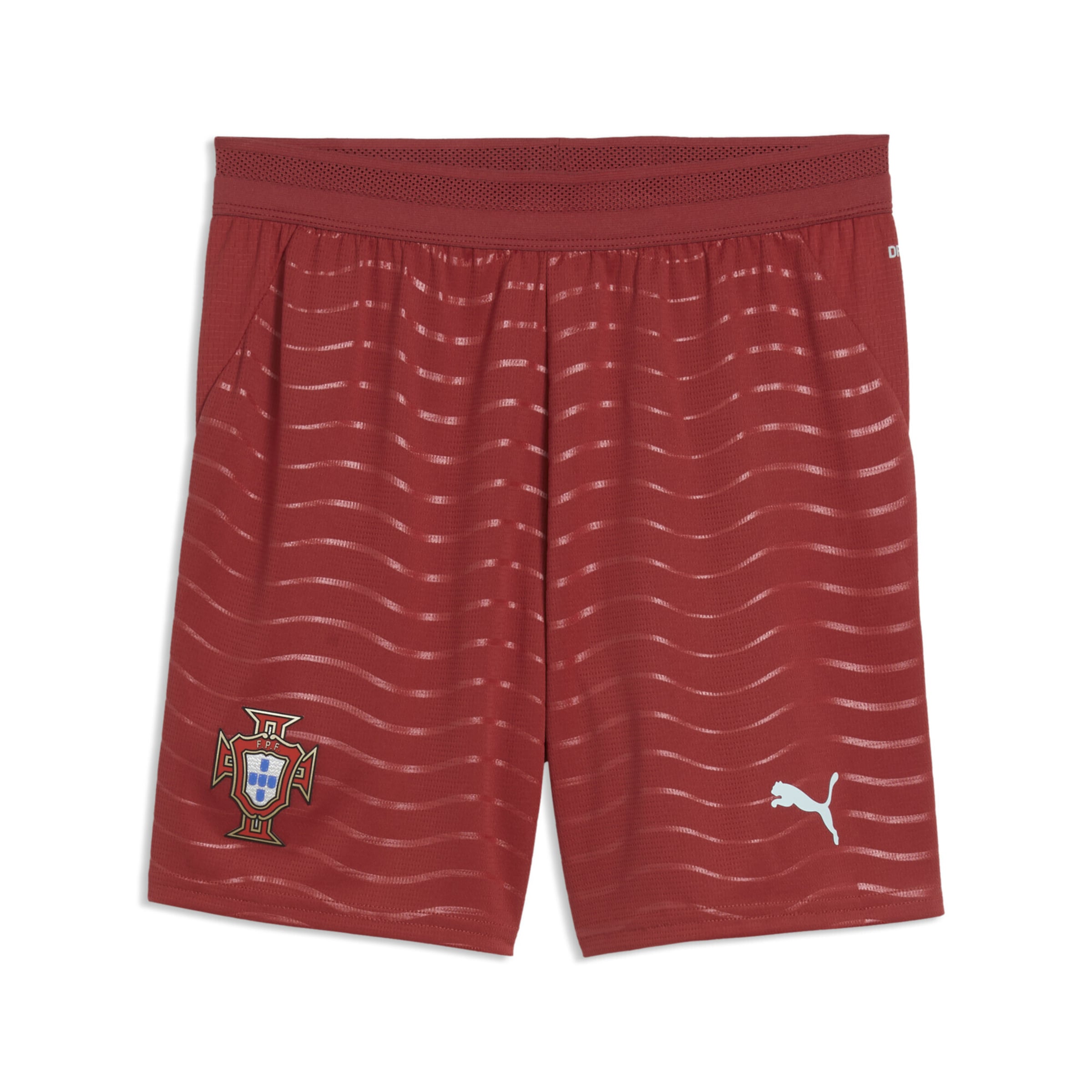 PUMA Regular Workout Pants 'Portugal 2026' in Red: front