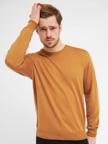 CLIPPER Sweater 'Milan' in Yellow: front