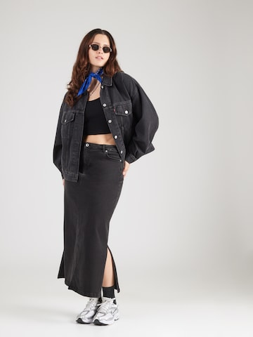 Levi's® Plus Jacke '90S Trucker' in Schwarz