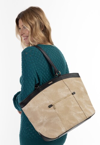 Usha - Shopper en beige