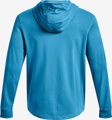 UNDER ARMOUR Athletic Sweatshirt 'Rival Terry' in Blue