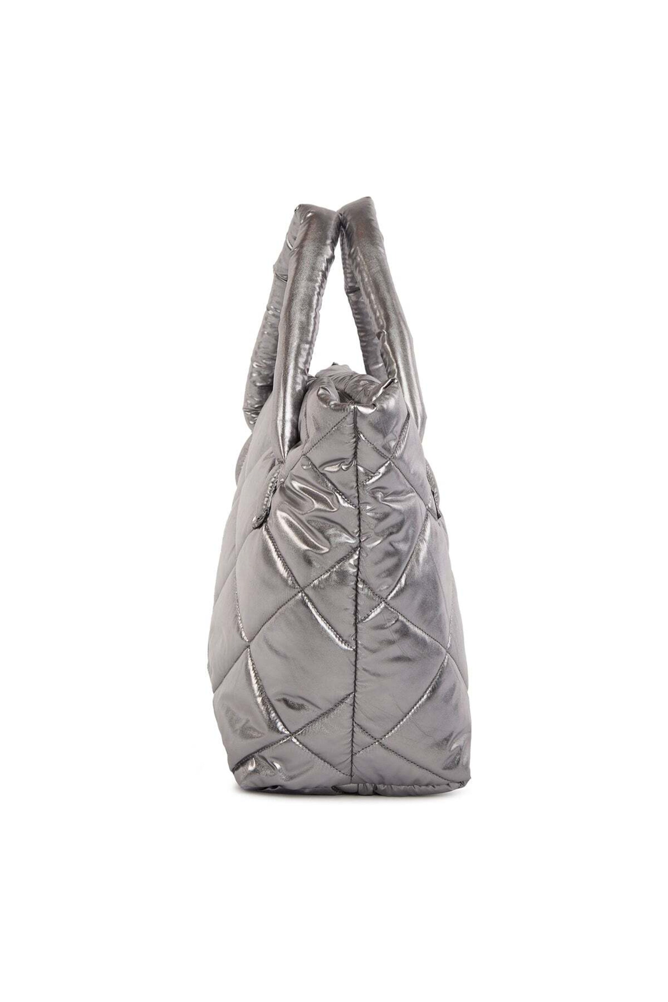 Bagmori Shopper in Silver