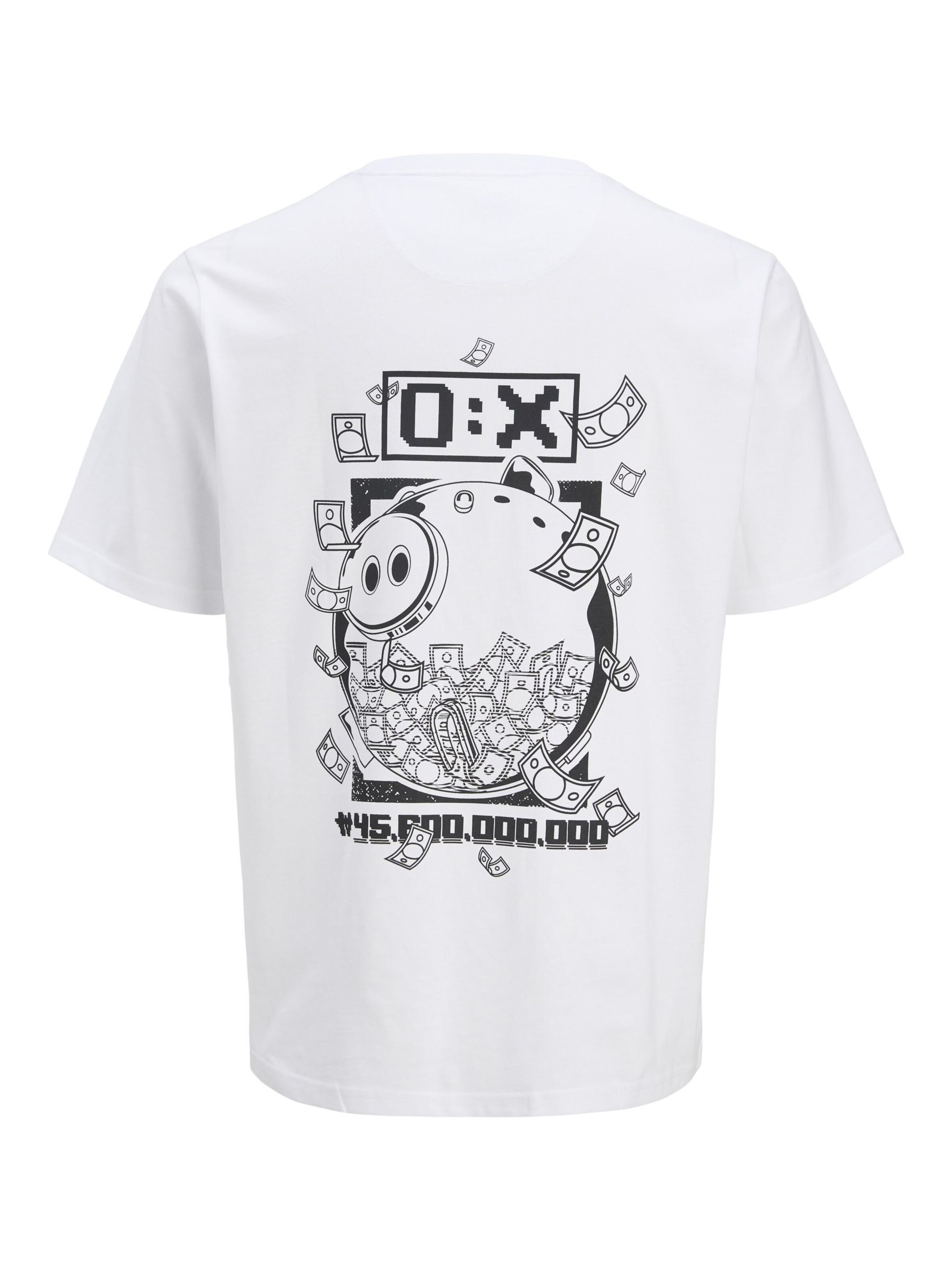 JACK & JONES T-Shirt 'JJSquidgame' in Weiß