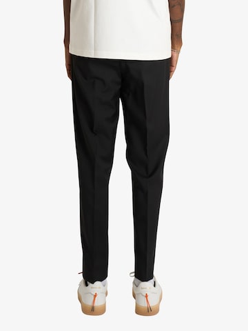 regular Pantaloni con piega frontale di LOW BRAND in nero