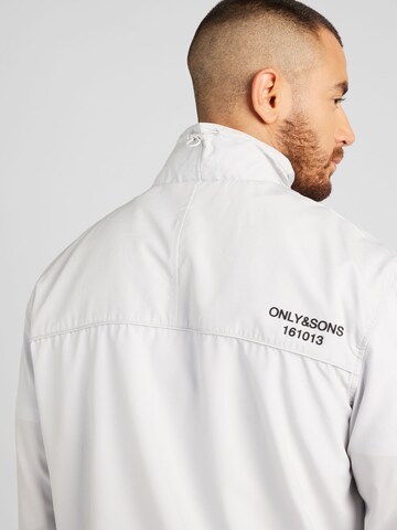 Veste mi-saison 'CRAIG' Only & Sons en gris