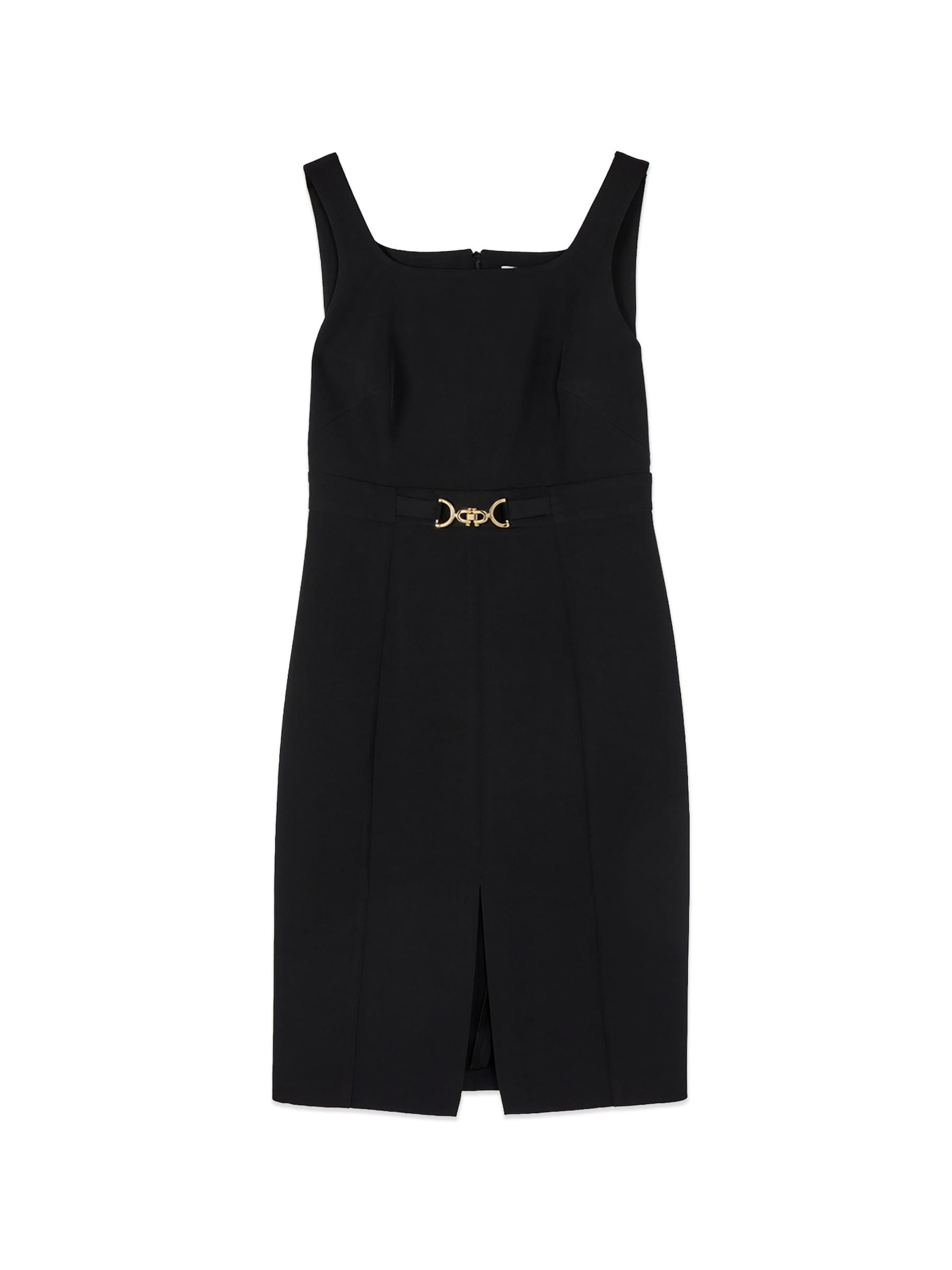 oltre - Vestido en negro: frente