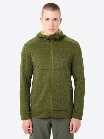 VAUDE Sportsweatvest ' M Neyland Hiking Hoody ' in Groen: voorkant