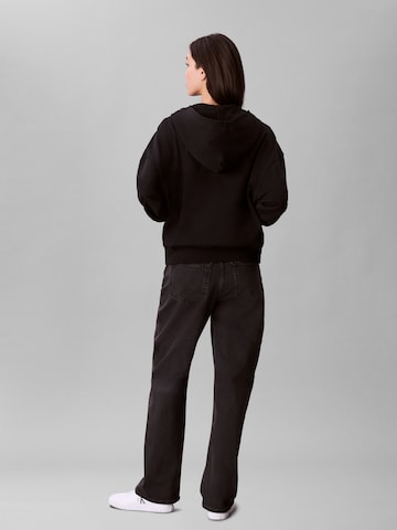Calvin Klein Sweatjacke in Schwarz