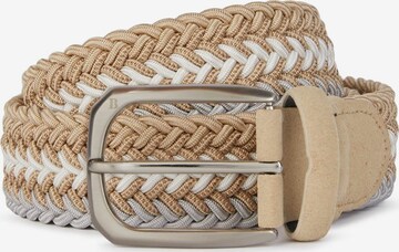 Boggi Milano Belt in Beige: front