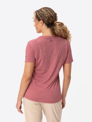 VAUDE Functioneel shirt 'Skomer III' in Rood