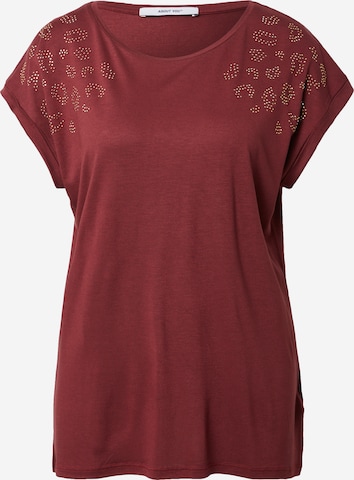 ABOUT YOU Shirt 'Nanni' in Rood: voorkant
