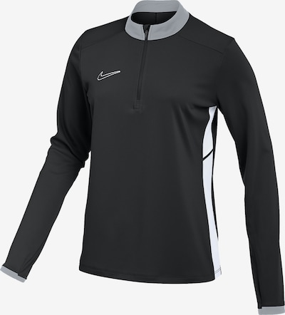 NIKE Sportska sweater majica 'Academy 25' u siva / crna / bijela, Pregled proizvoda