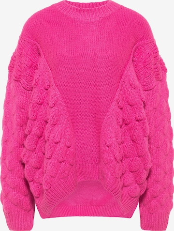 IZIA Sweater in Pink: front