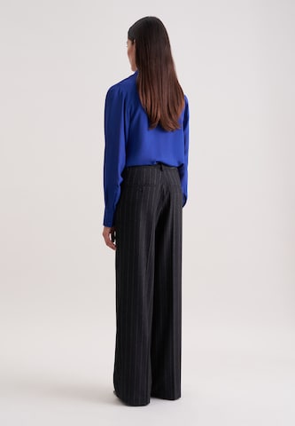 Wide Leg Pantalon à plis 'September Drop 252' SEIDENSTICKER en noir