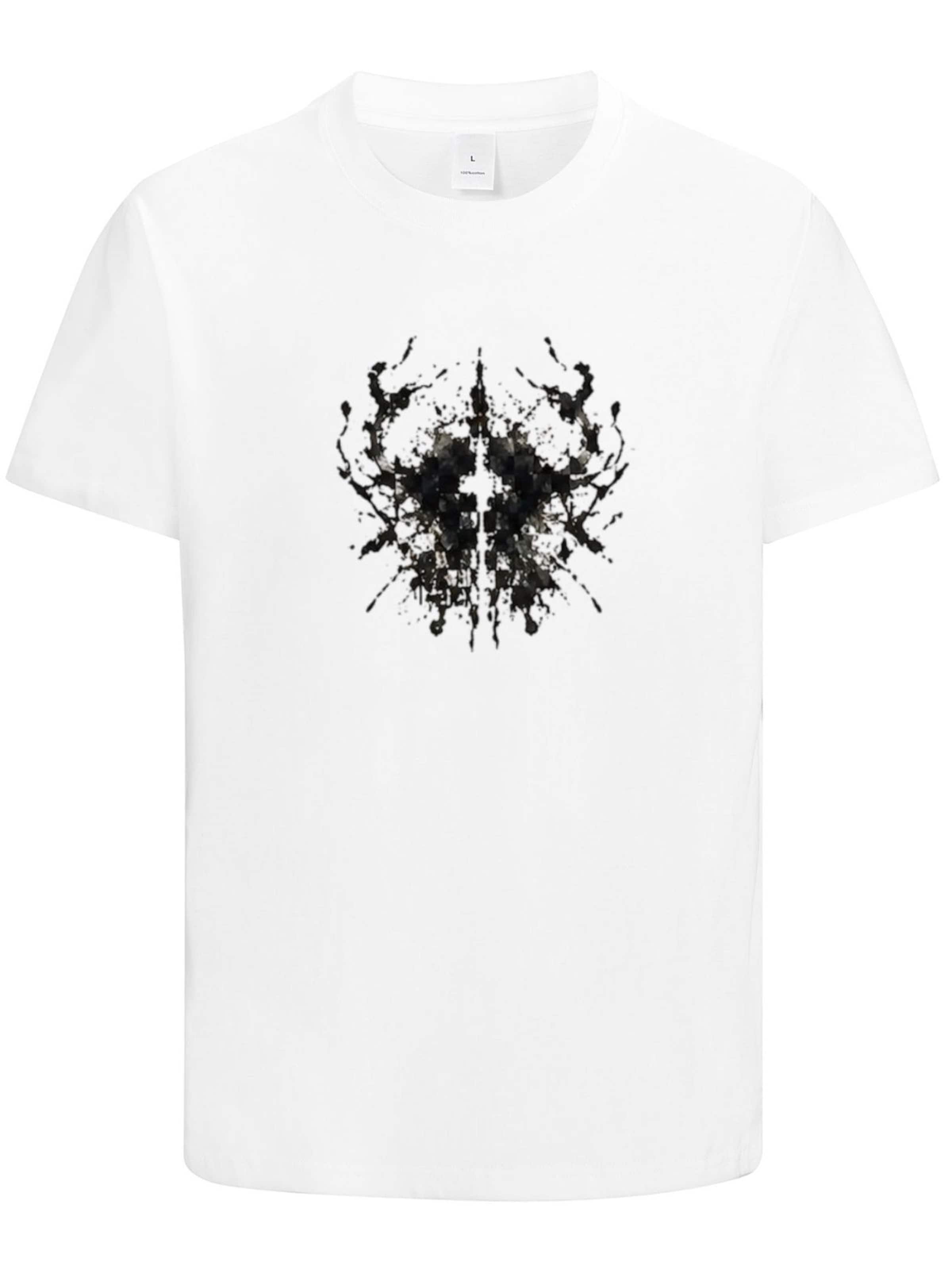 HUSKSWARE Shirt 'Grafik'‌ in Weiß: Vorderseite