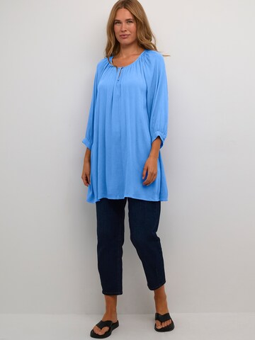 Kaffe Tuniek 'Amber' in Blauw