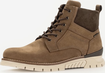 Pius Gabor Lace-Up Boots in Brown: front