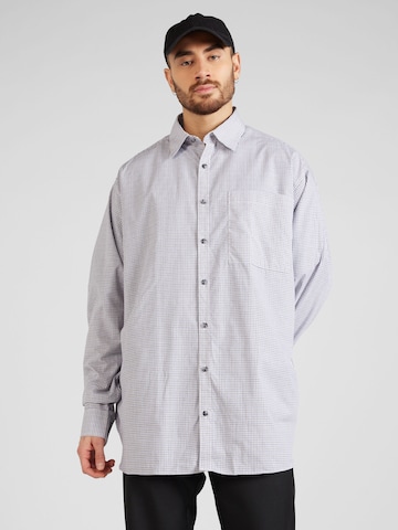 TOPMAN Comfort fit Button Up Shirt in Blue