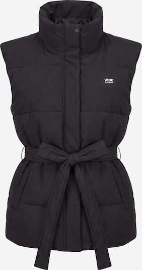 V!BE STUD!OS Brezrokavnik 'PUFFER' v velikosti XS | črna barva, Prikaz izdelka