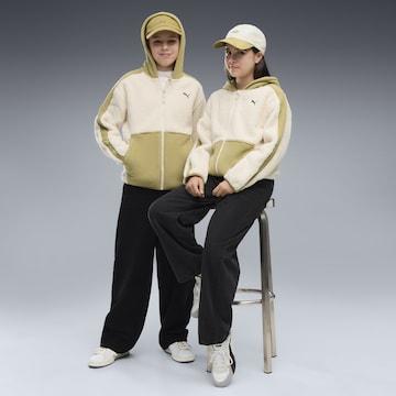 PUMA Sportsweatjacke in Weiß