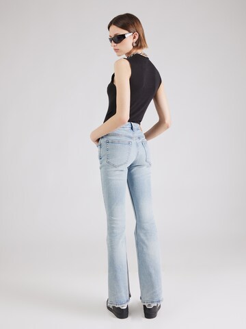 WEEKDAY Flared Jeans 'FLAME' in Blauw