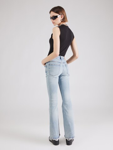 WEEKDAY Flared Jeans 'FLAME' in Blau