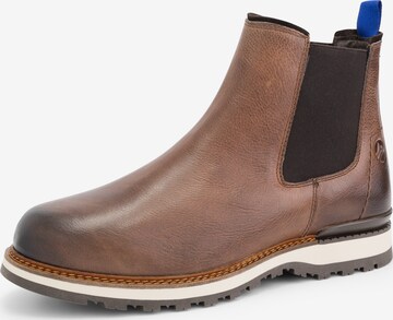 Travelin Chelsea Boots 'Ravik' in Brown: front