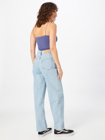 Wide leg Jeans 'Rail' di WEEKDAY in blu