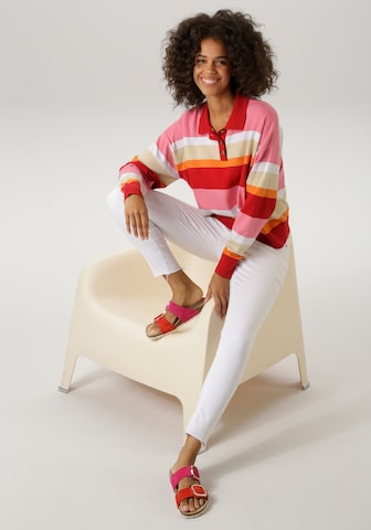 Aniston CASUAL Sweater in Red