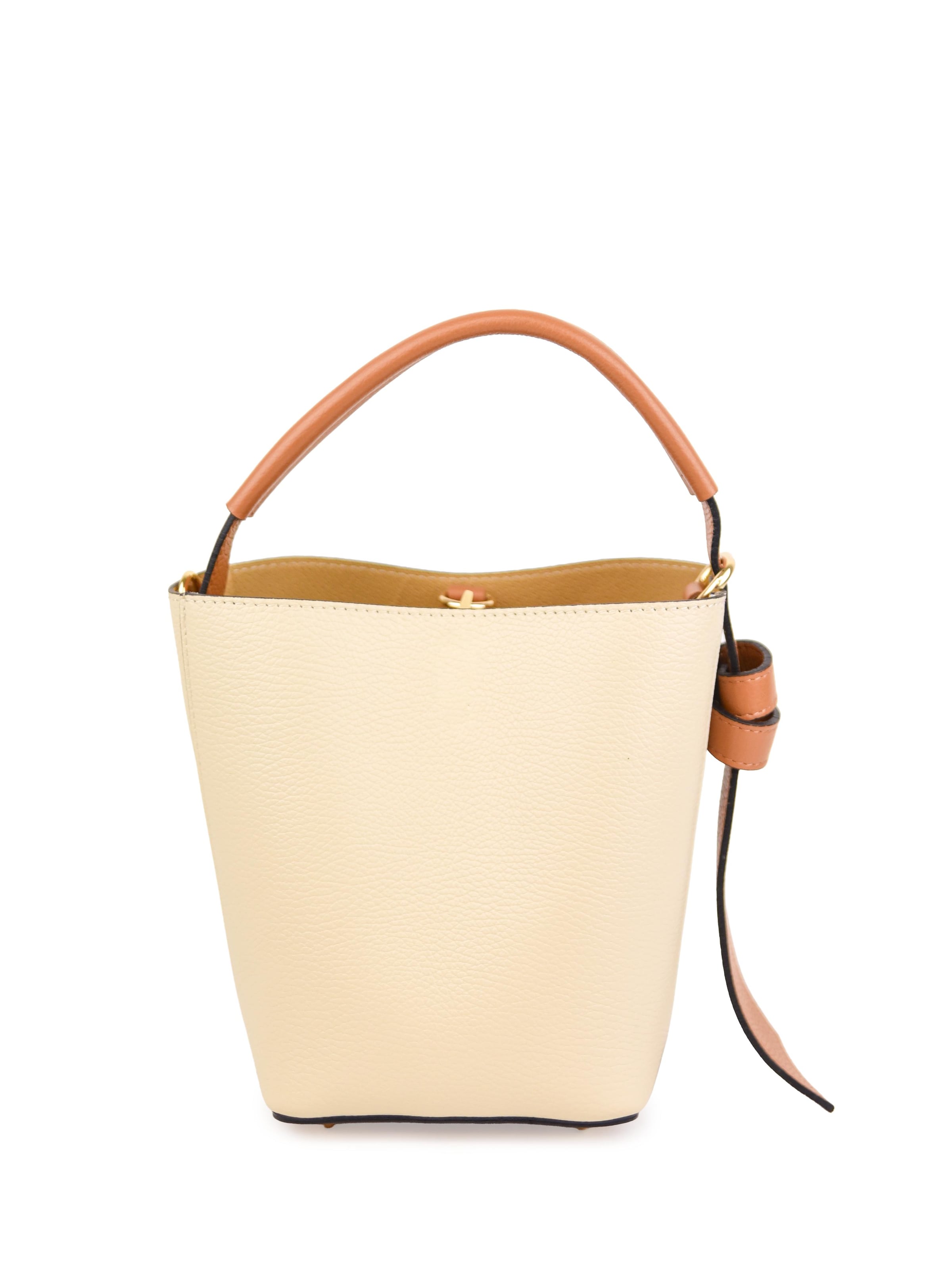 SARA BY JG Handbag 'La Doppia' in Beige