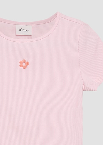 T-Shirt s.Oliver en rose