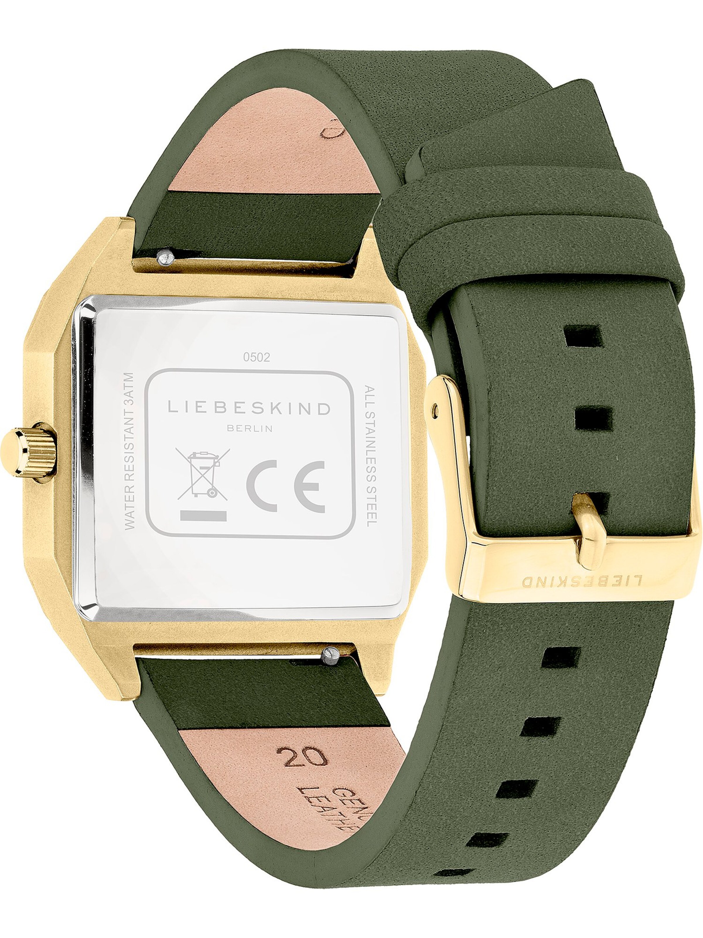 Montre à affichage analogique Liebeskind Berlin en vert