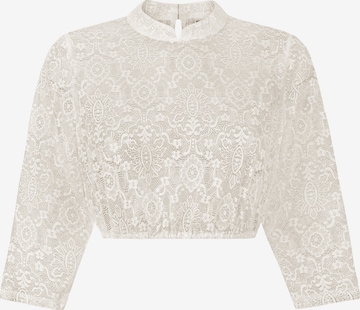 STOCKERPOINT Klederdracht blouse 'Celine' in Beige: voorkant