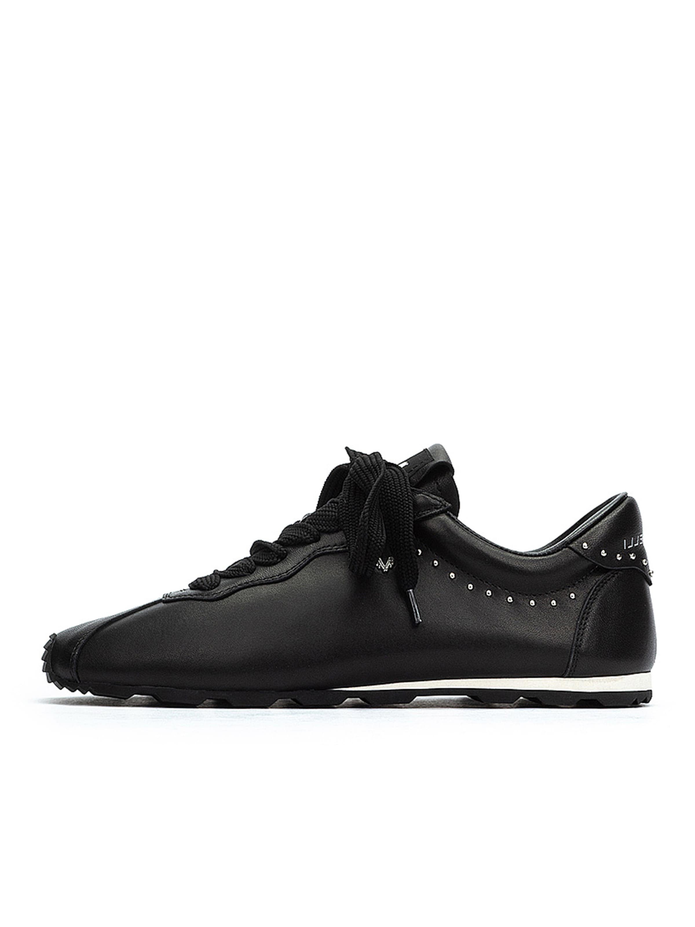 Martinelli - Zapatillas deportivas bajas 'Piemonte' en negro: frente