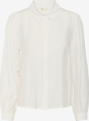 Cream Shirt 'CRTina' in Wit: voorkant