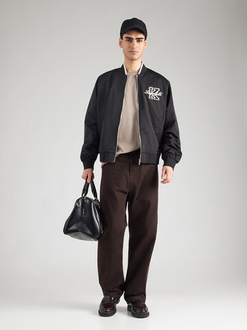 Karl Lagerfeld Демисезонная куртка в Черный