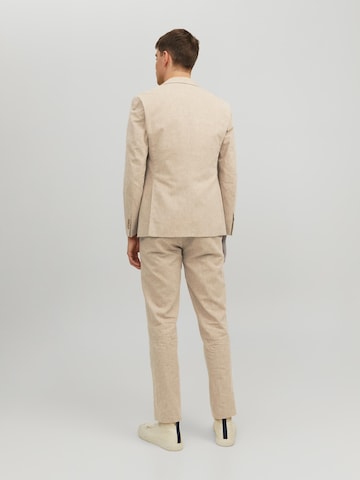 Slimfit Pantaloni con piega frontale 'Riviera' di JACK & JONES in beige