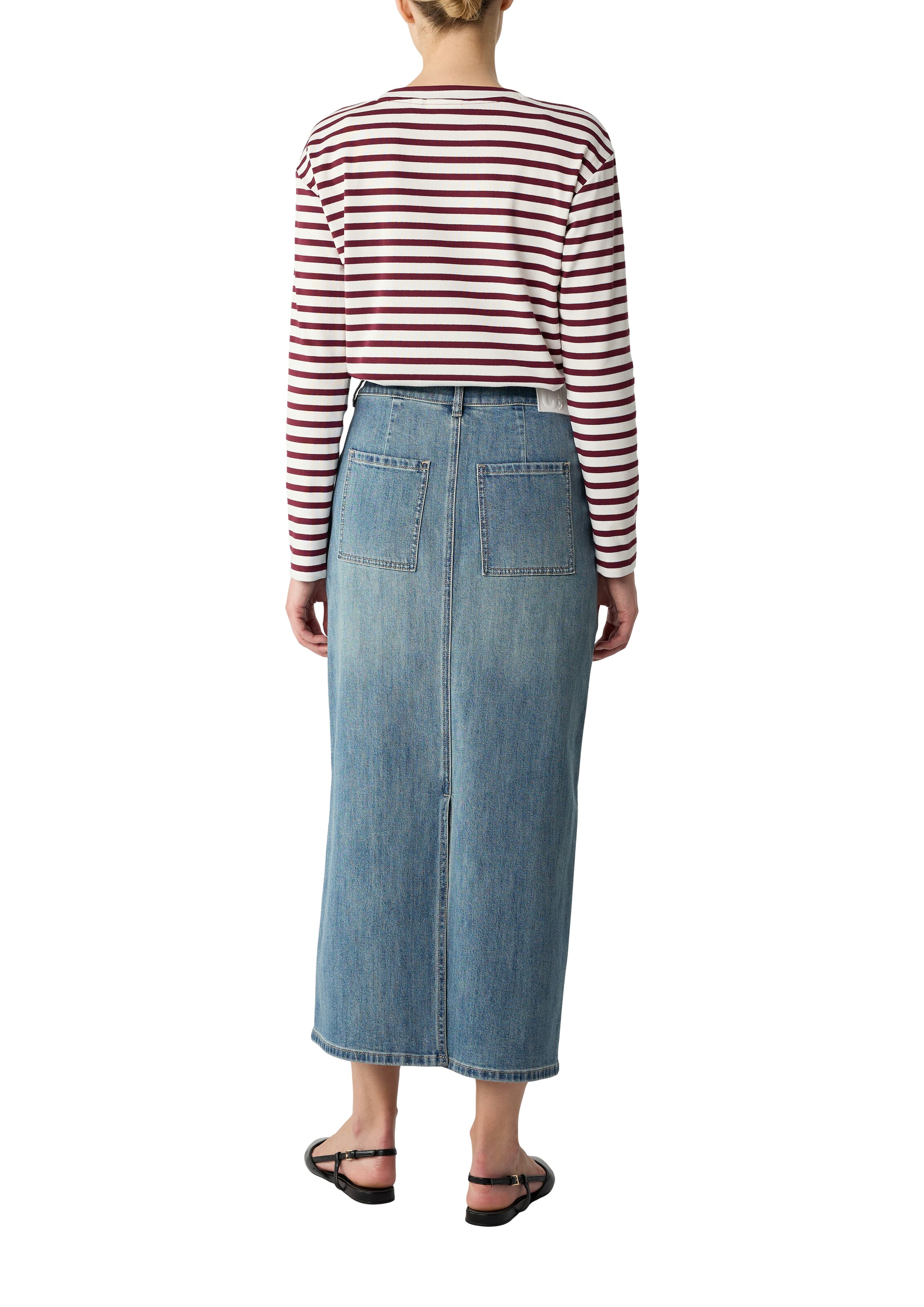 comma casual identity Rok in Blauw: terug