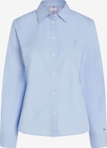 TOMMY HILFIGER Blouse 'Essential' in Blauw: voorkant