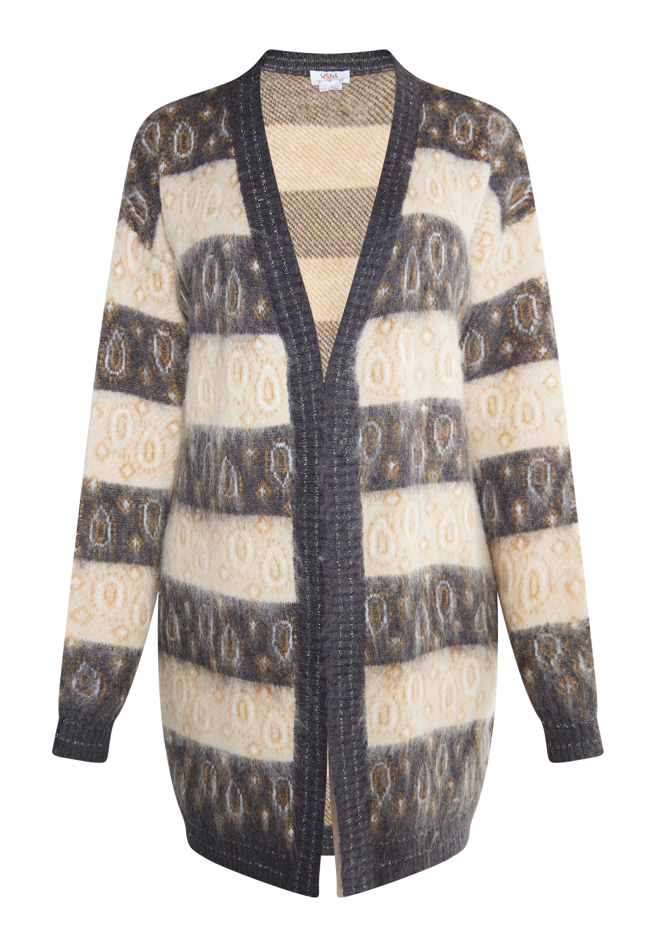 Cardigan usha FESTIVAL en gris : devant