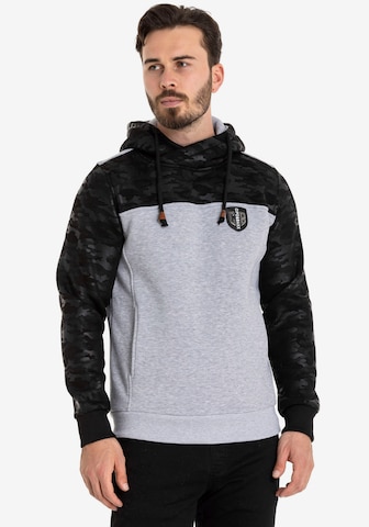 CIPO & BAXX Sweatshirt in Grau: predná strana