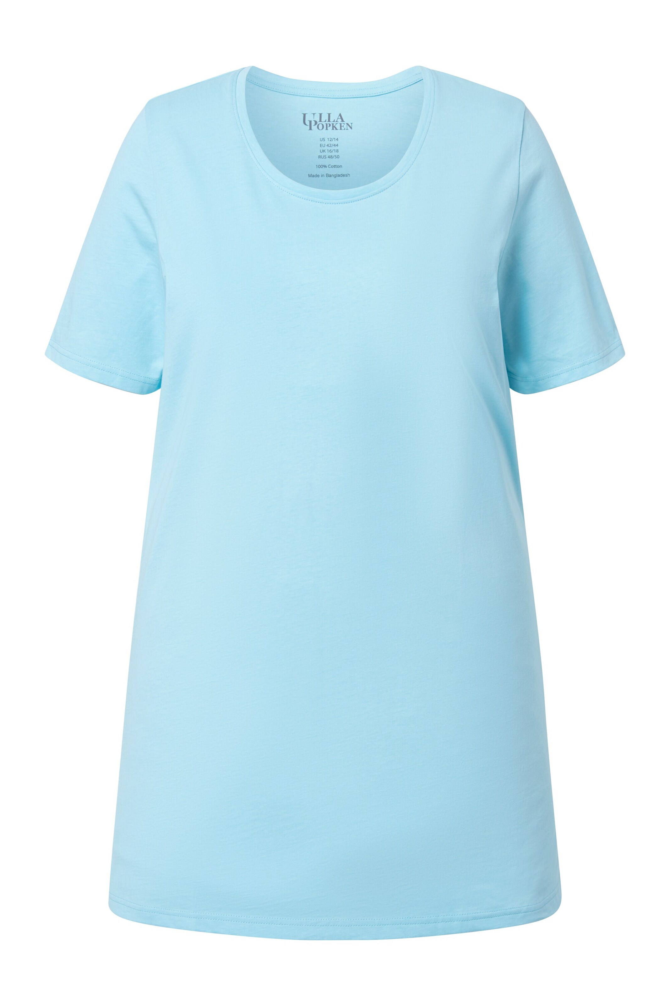 Ulla Popken Shirt in Blauw: voorkant