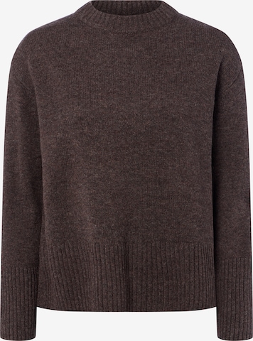 Marie Lund Pullover in Braun: Vorderseite