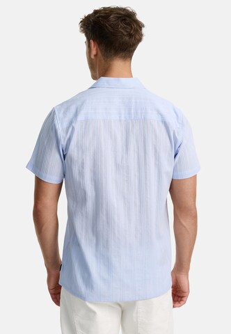 INDICODE JEANS Regular fit Button Up Shirt 'Way' in Blue