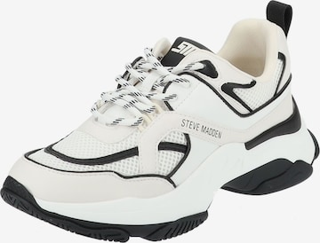 STEVE MADDEN Sneakers in White: front