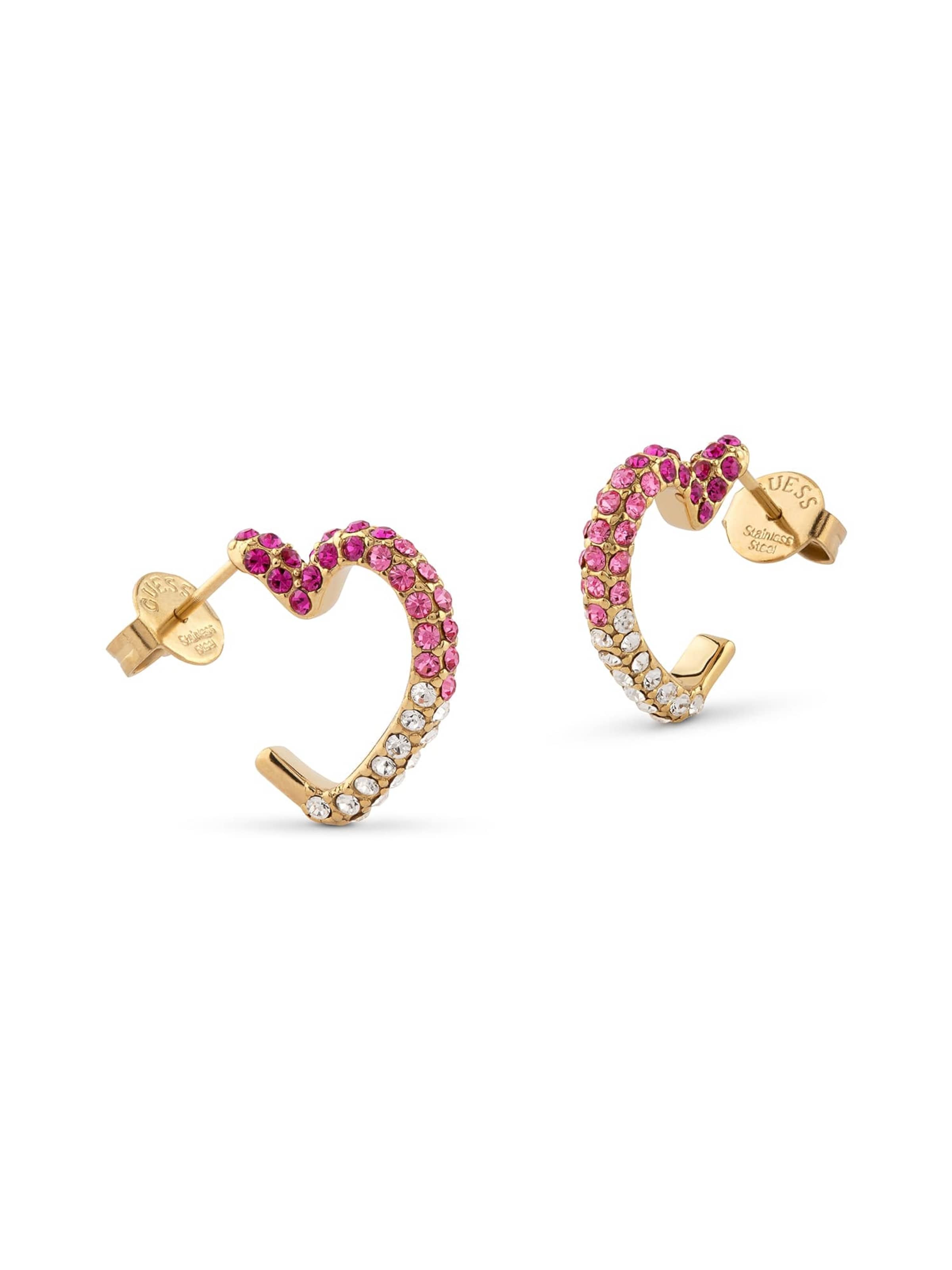 GUESS Ohrringe 'Beloved' in Gold: Vorderseite